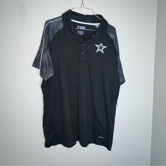 Nike Dallas‎ Cowboy Dry Fit Men’s Small Polo Team Apparel Gray NWT - Picture 1 of 7
